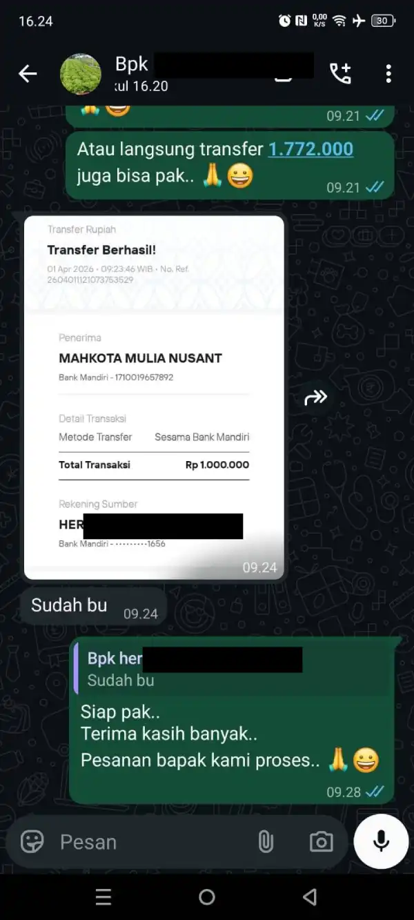 testimoni terpal 9